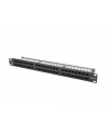 Lanberg Patch Panel 48 port 1U, kat. 5e, czarny - nr 25