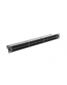 Lanberg Patch Panel 48 port 1U, kat. 5e, czarny - nr 32