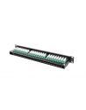 Lanberg Patch Panel 48 port 1U, kat. 5e, czarny - nr 35