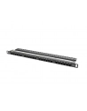 Lanberg Patch Panel 24 port 0.5U, kat. 6, czarny - nr 24