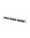 Lanberg Patch Panel 48 port 1U, kat. 6, szary - nr 1