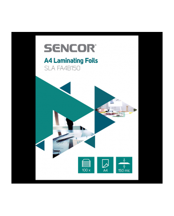 Folia do laminowania A4 100 szt. Sencor SLA FA4B150