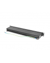 Lanberg Patch Panel 24 port 1U, kat. 5e, ekranowany, czarny - nr 25