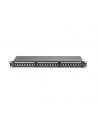 Lanberg Patch Panel 24 port 1U, kat. 5e, ekranowany, czarny - nr 28