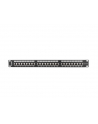 Lanberg Patch Panel 24 port 1U, kat. 5e, ekranowany, czarny - nr 7