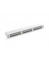 Lanberg Patch Panel 24 port 1U, kat. 6, ekranowany, szary - nr 12