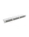 Lanberg Patch Panel 24 port 1U, kat. 6, ekranowany, szary - nr 13