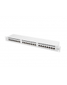 Lanberg Patch Panel 24 port 1U, kat. 6, ekranowany, szary - nr 16