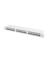 Lanberg Patch Panel 24 port 1U, kat. 6, ekranowany, szary - nr 17