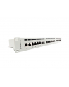 Lanberg Patch Panel 24 port 1U, kat. 6, ekranowany, szary - nr 1