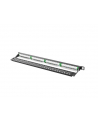 Lanberg Patch Panel 24 port 0.5U, kat. 5e, czarny - nr 33
