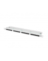 Lanberg Patch Panel 24 port 0.5U, kat. 5e, szary - nr 2