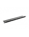 Lanberg Patch Panel 24 port 0.5U, kat. 6, czarny - nr 7