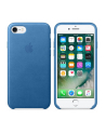Apple iPhone 7 Leather Case - Sea Blue - nr 10
