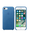 Apple iPhone 7 Leather Case - Sea Blue - nr 1