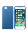 Apple iPhone 7 Leather Case - Sea Blue - nr 4