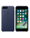 Apple iPhone 7 Plus Leather Case - Midnight Blue - nr 17