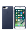 Apple iPhone 7 Plus Leather Case - Midnight Blue - nr 21