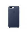 Apple iPhone 7 Plus Leather Case - Midnight Blue - nr 2