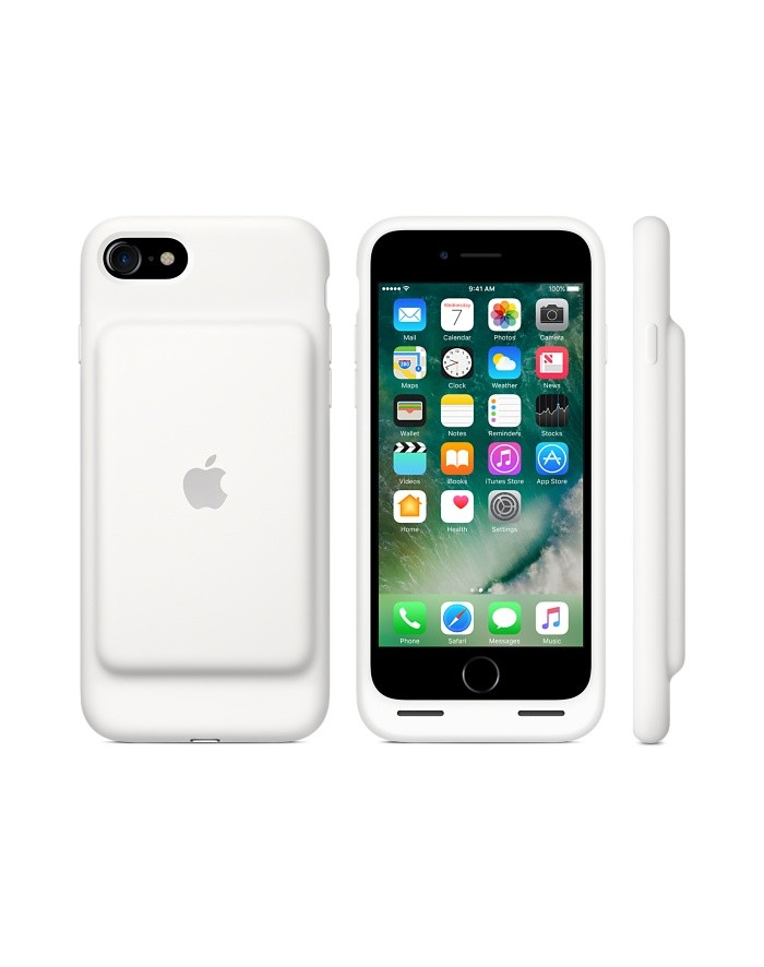 Apple iPhone 7 Smart Battery Case - White główny