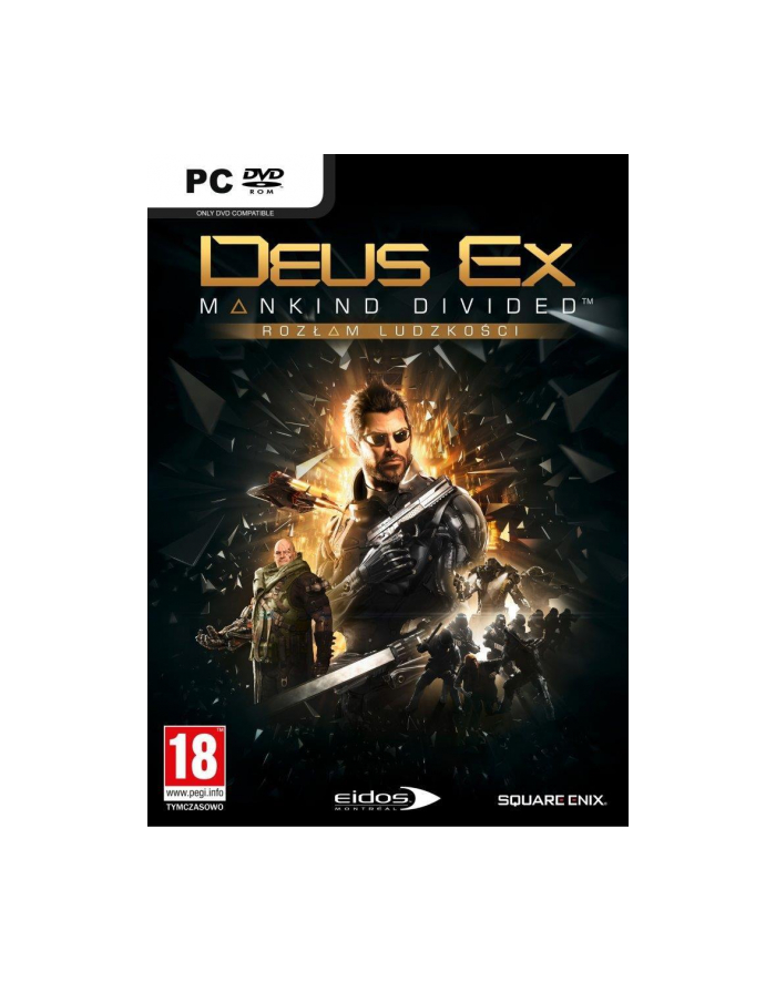 EIDOS Gra Deus Ex: Rozłam Ludzkości D1 Edition PL (PC) PL (PC) główny
