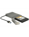 Delock Adapter USB 3.0 (AM) > SATA 22 PIN-y 6 Gb/s + obudowa ochronna HDD - nr 17