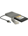 Delock Adapter USB 3.0 (AM) > SATA 22 PIN-y 6 Gb/s + obudowa ochronna HDD - nr 26