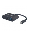 Manhattan USB-C 3.1 multiport adapter -> HDMI/USB-A/USB-C black - nr 9