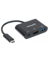 Manhattan USB-C 3.1 multiport adapter -> HDMI/USB-A/USB-C black - nr 15