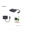 Manhattan USB-C 3.1 multiport adapter -> HDMI/USB-A/USB-C black - nr 20