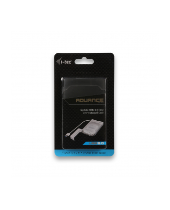i-tec MySafe USB 3.0 Easy SATA I/II/III HDD SSD CZARNA