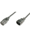 ASSMANN Kabel przedłużający zasilający Typ IEC C14/IEC C13 M/Ż czarny 1,2m - nr 12