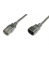 ASSMANN Kabel przedłużający zasilający Typ IEC C14/IEC C13 M/Ż czarny 1,2m - nr 17