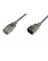 ASSMANN Kabel przedłużający zasilający Typ IEC C14/IEC C13 M/Ż czarny 1,2m - nr 4