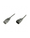 ASSMANN Kabel przedłużający zasilający Typ IEC C14/IEC C13 M/Ż czarny 1,2m - nr 9