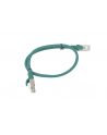 Patch cord kat.5E 0.5M zielony Lanberg - nr 10