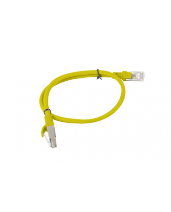 Patch cord kat.5E 0.5M żółty Lanberg