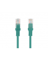 Patch cord kat.5E 1M zielony Lanberg - nr 4