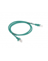 Patch cord kat.5E 1M zielony Lanberg - nr 8