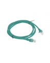 Patch cord kat.5E 1.5M zielony Lanberg - nr 16