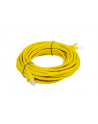 Patch cord kat.5E 10M żółty Lanberg - nr 2