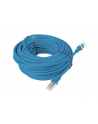 Patch cord kat.5E 15M niebieski Lanberg - nr 14