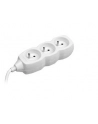 Listwa zasilająca TRACER PowerCord 3,0m (3 gniazda, biała) - nr 2