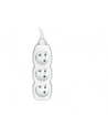 Listwa zasilająca TRACER PowerCord 3,0m (3 gniazda, biała) - nr 6