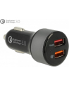 Delock ładowarka zapalniczka 12V/24V -> 1xUSB Qualcomm Quick Charge+1xUSB 2.4A - nr 14