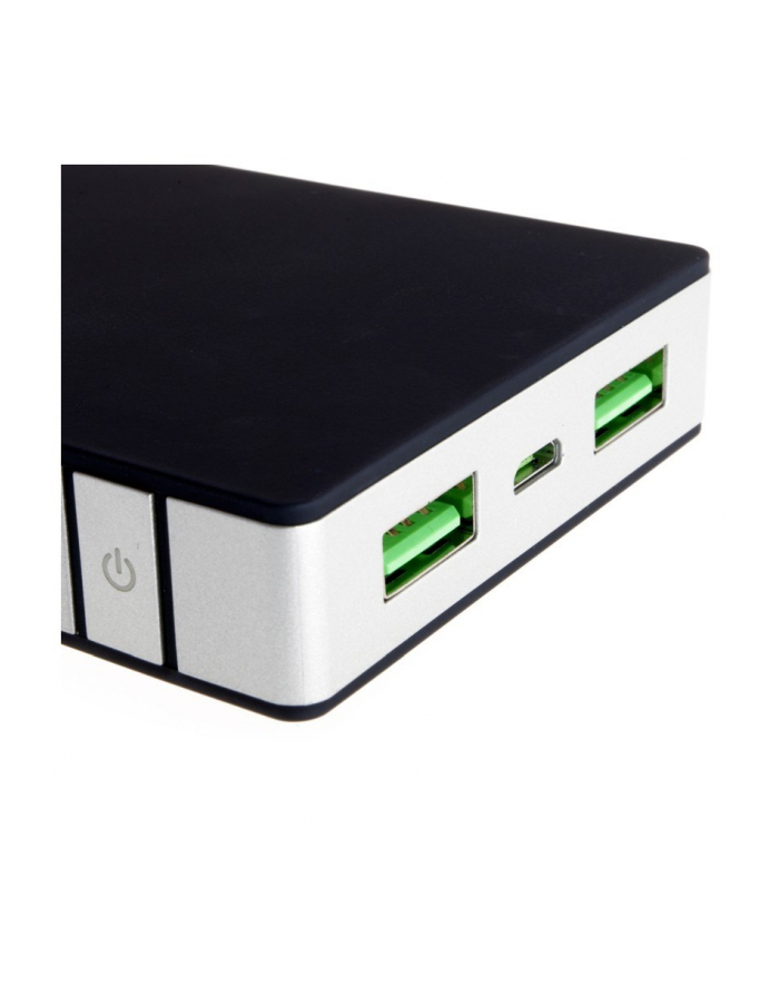 PowerNeed Powerbank 10000mAh Czarny 2xUSB 2.1A główny