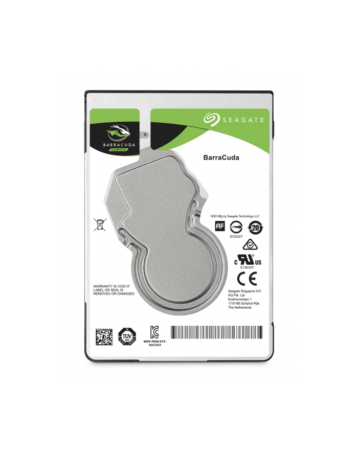 Dysk Seagate BarraCuda, 2.5'', 4TB, SATA/600, 5400RPM, 128MB cache główny