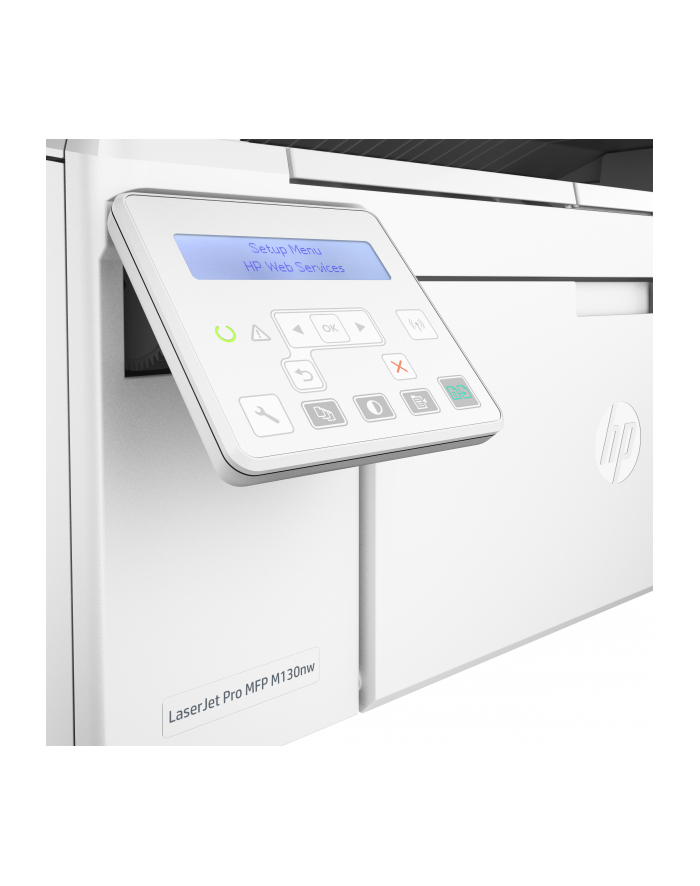 Hewlett-Packard Printer HP LaserJet M130nw MFP-Laser A4, 22s/min - USB - Wlan - Lan - główny