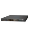 PLANET Layer3 24Port Stackable Switch Layer 3 24-Port 10/100/1000T PoE 802.3at Switch, 4-Port 10G SFP+ Uplinks, stackable Web managed - nr 1