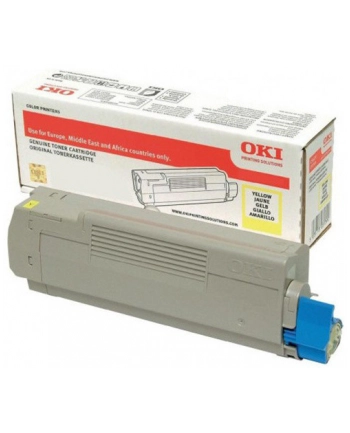 OKI TONER Yellow C612
